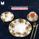 English Rose Bone China Dinner Set