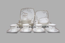 Gold Flake Dinner Set