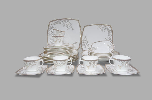Gold Flake Dinner Set