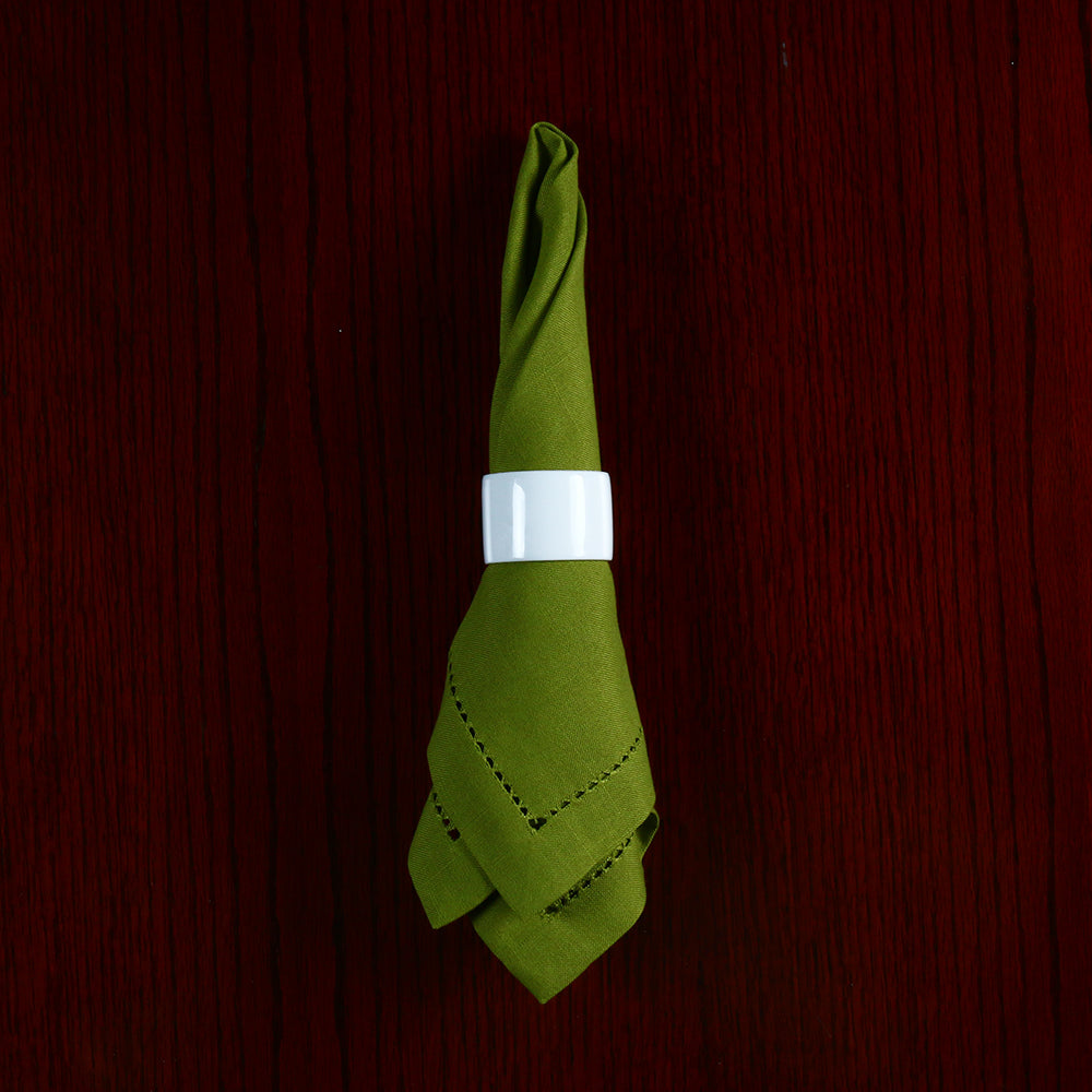 Porcelain Napkin Ring (Set of 6)