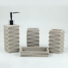 Sandstone Book Bath Set