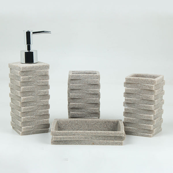 Sandstone Book Bath Set