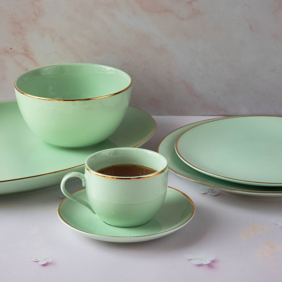 Senorita Celadon Dinner Set