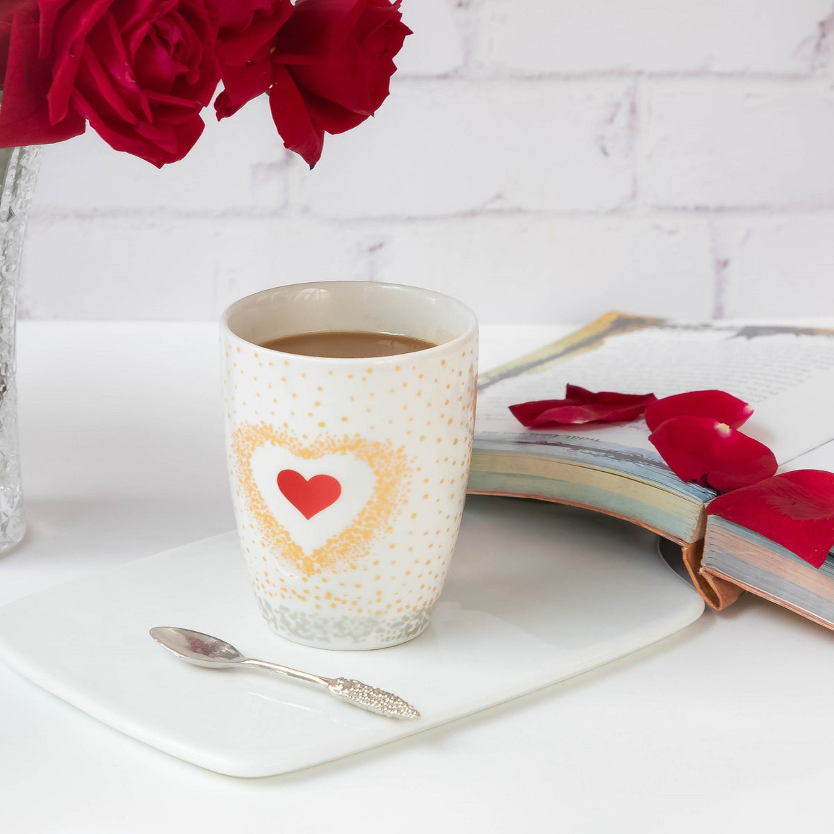 Sprinkled Heart Mug