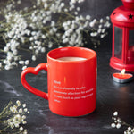 'Definition of Love' Quote Mug