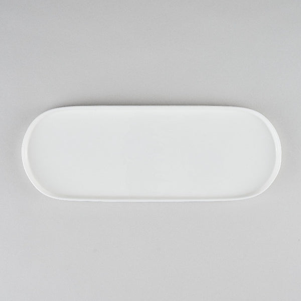 Modular Bone China Oval Dish White