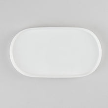 Modular Bone China Oval Dish White