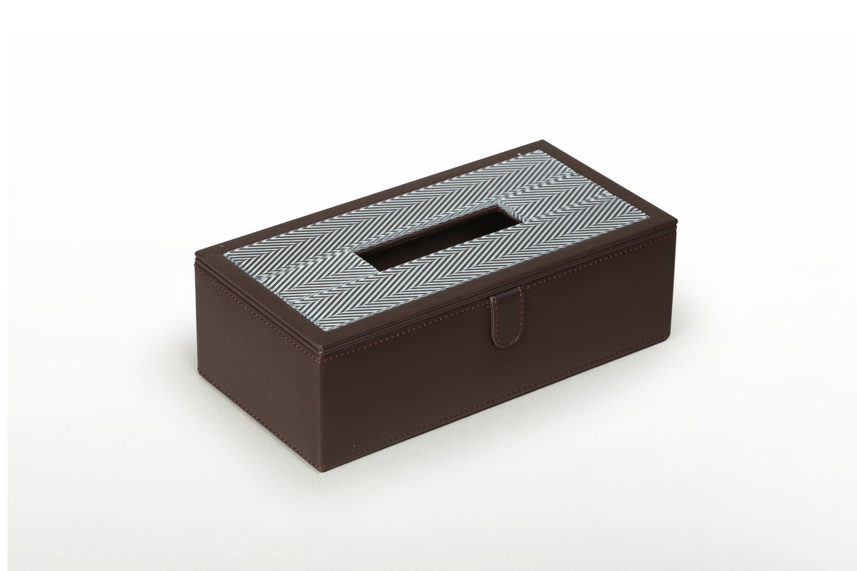 Leather Tissue Box