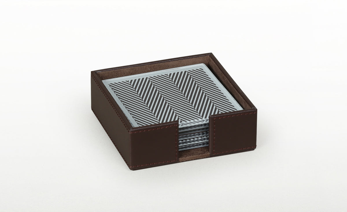 Coaster Set of 6 Pcs With Base