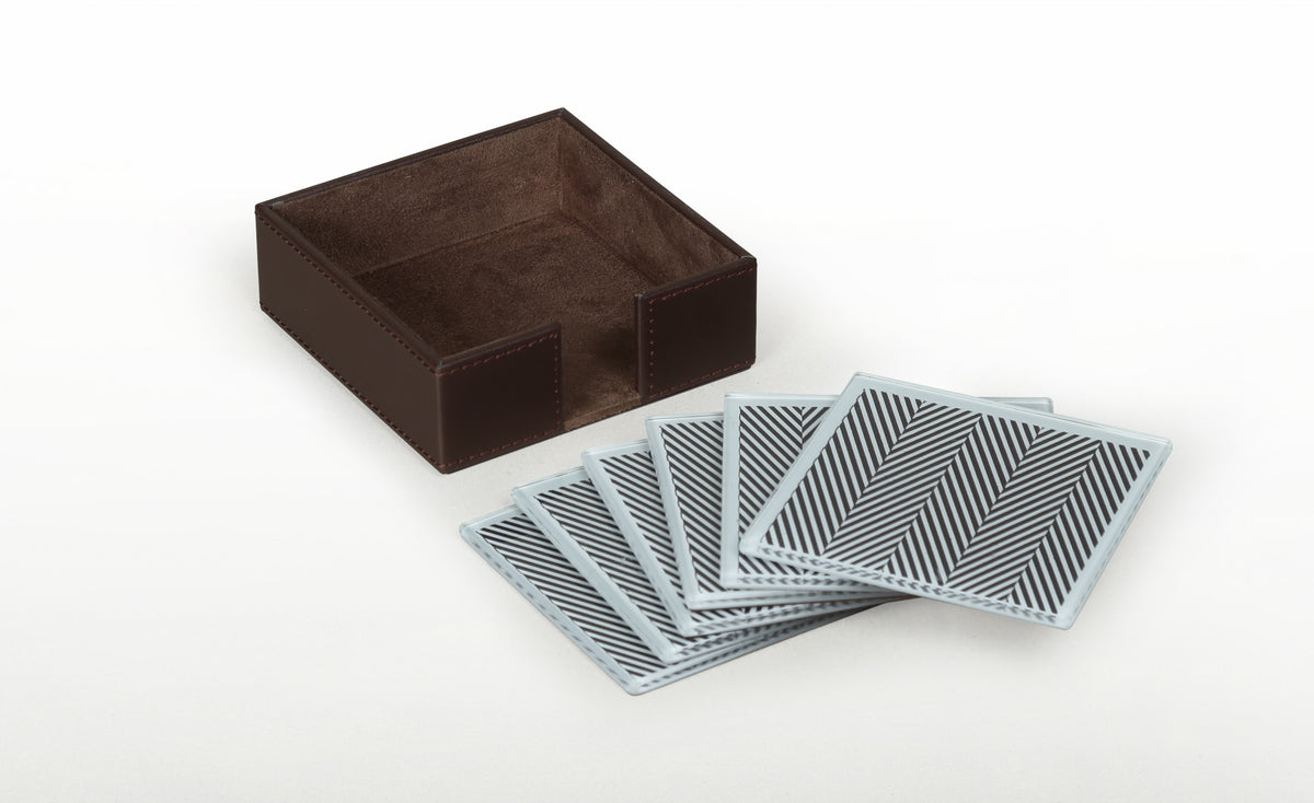 Coaster Set of 6 Pcs With Base