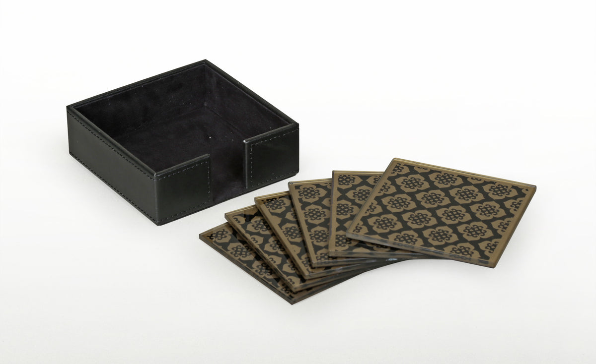 Coaster Set of 6 Pcs With Base