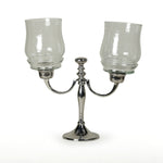 Alyssa Hurricane Candle Stand with Two Heads
