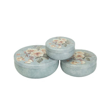 3 Pcs Round Tin Box