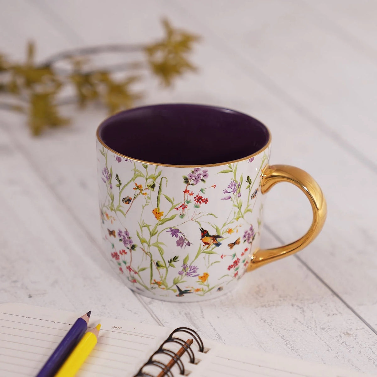 Senorita Floral Mugs