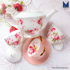 Rosy Romance Dinner Set
