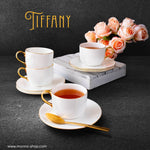 Tiffany 6 Pcs Cup & Saucer