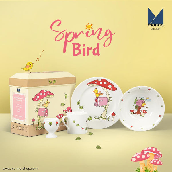 Spring Bird Baby Set