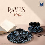 Raven Rose Porcelain Dinner Set
