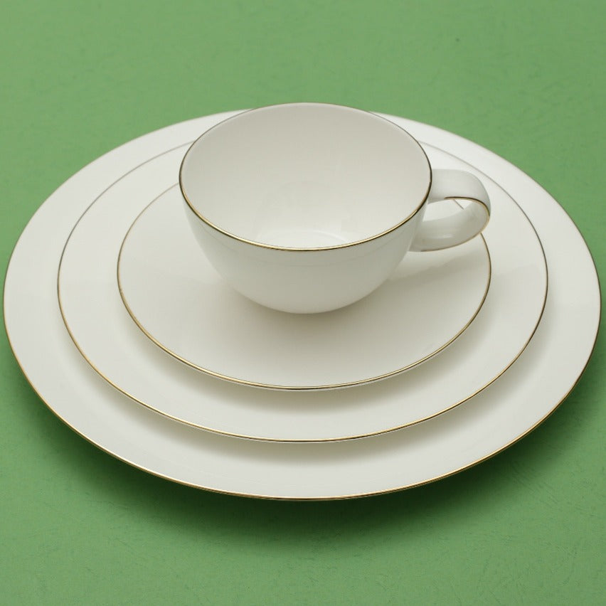 Euclid Gold Line Dinner Ware