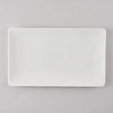 Euclid Bone China Rectangular Platter White