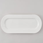 Bone China Oblong Platter White