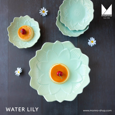7 Pcs Water Lily Dessert Set