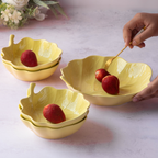 7 Pcs Leaf Dessert Set